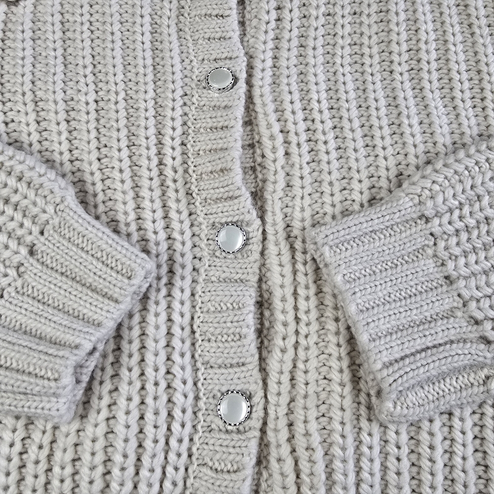 NA-KD Knitted Cardigan Sweater Large - Picture 12 of 13